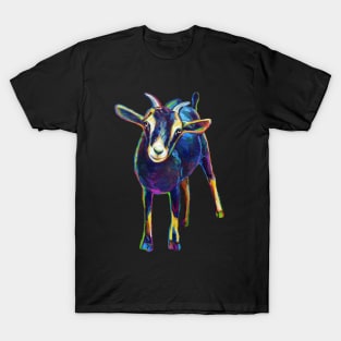 Cute BLACK GOAT Sticker by Robert Phelps T-Shirt